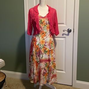 Cute summer dress with bolero
